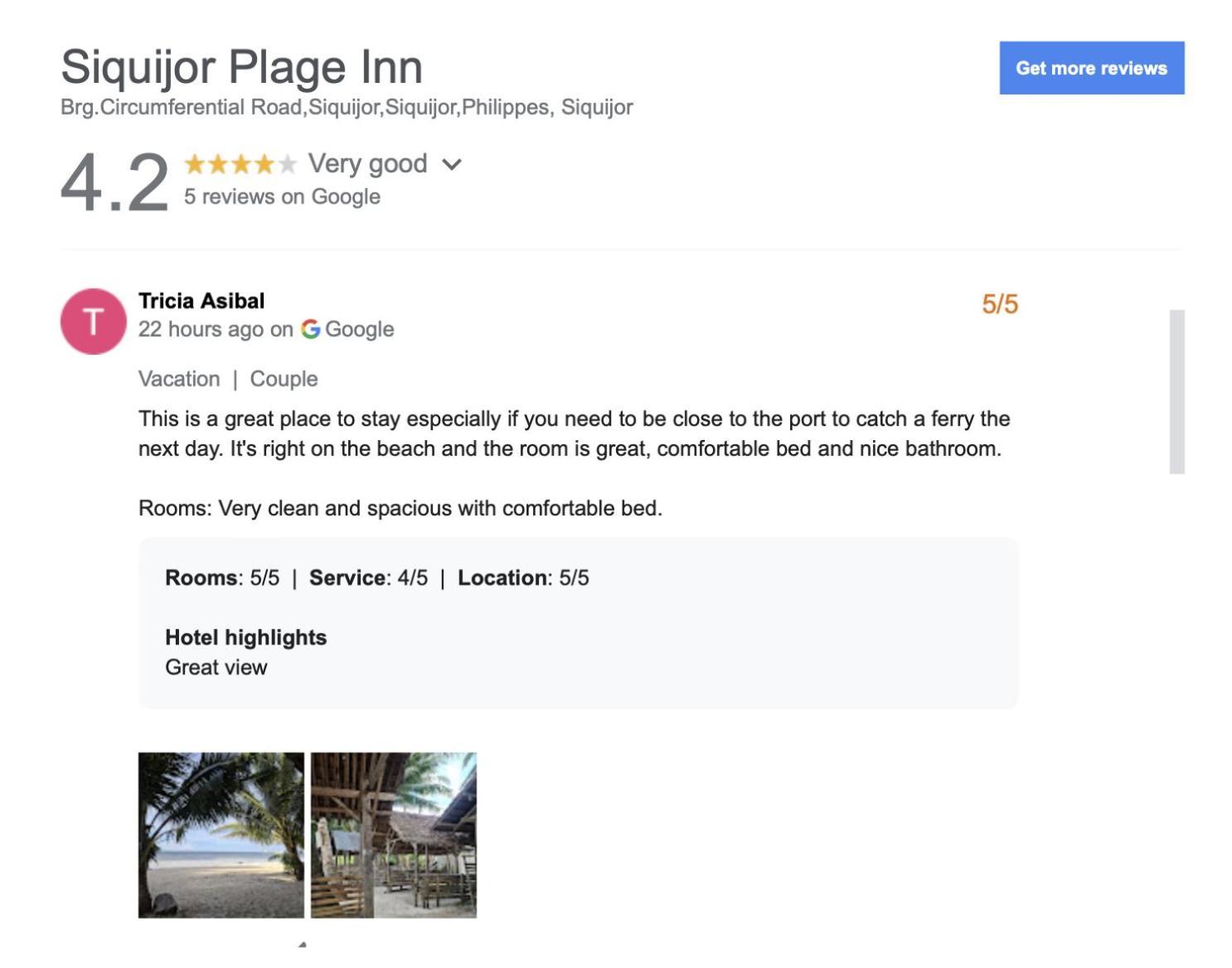 Siquijor Plage Inn المظهر الخارجي الصورة